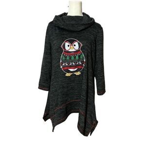 Thomas & Olivia Penguin Sweater Small Long